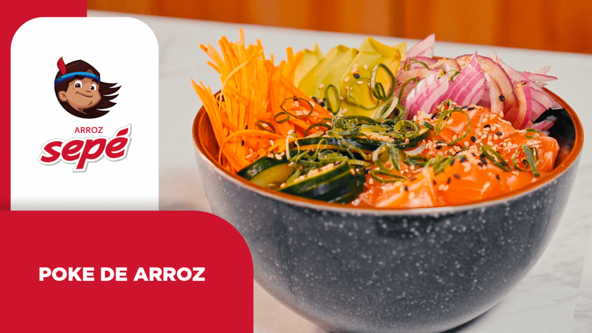 Receita de Poke acessível com frango - Blog do Arroz Rei Arthur