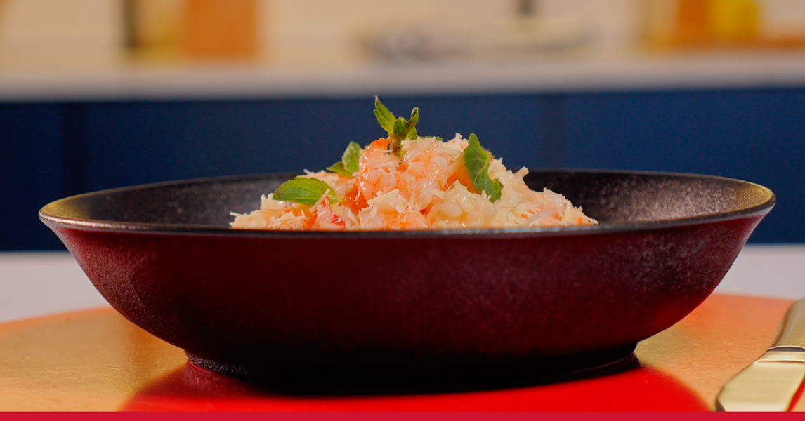 Risoto de Camarão