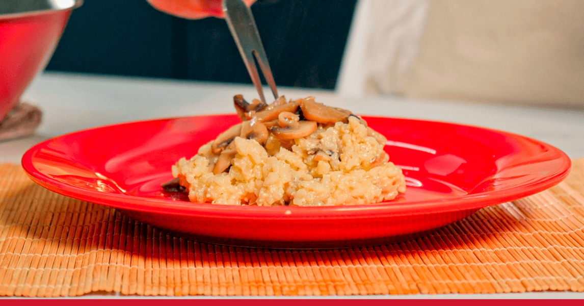 Risoto de Cogumelo Paris