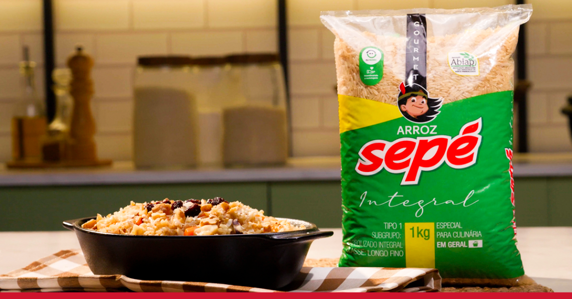 Arroz Integral com Castanha do Pará Arroz Integral com Castanha do Pará